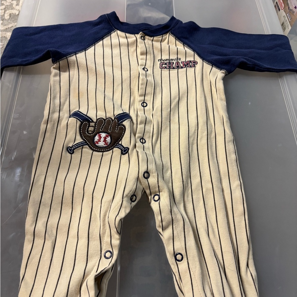 Baby boy sleepers 3-6 months